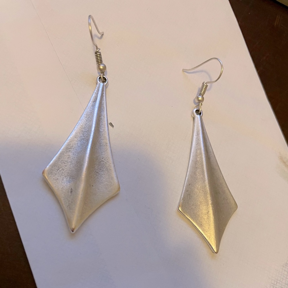 Turkish traditional earrings silver